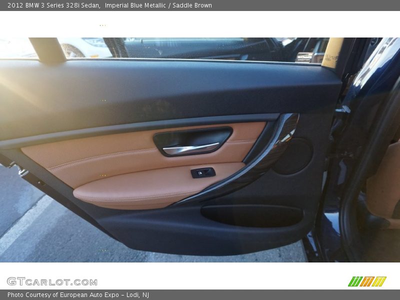 Imperial Blue Metallic / Saddle Brown 2012 BMW 3 Series 328i Sedan