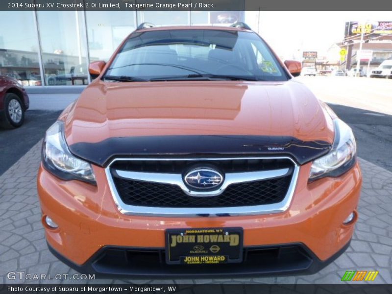 Tangerine Orange Pearl / Black 2014 Subaru XV Crosstrek 2.0i Limited