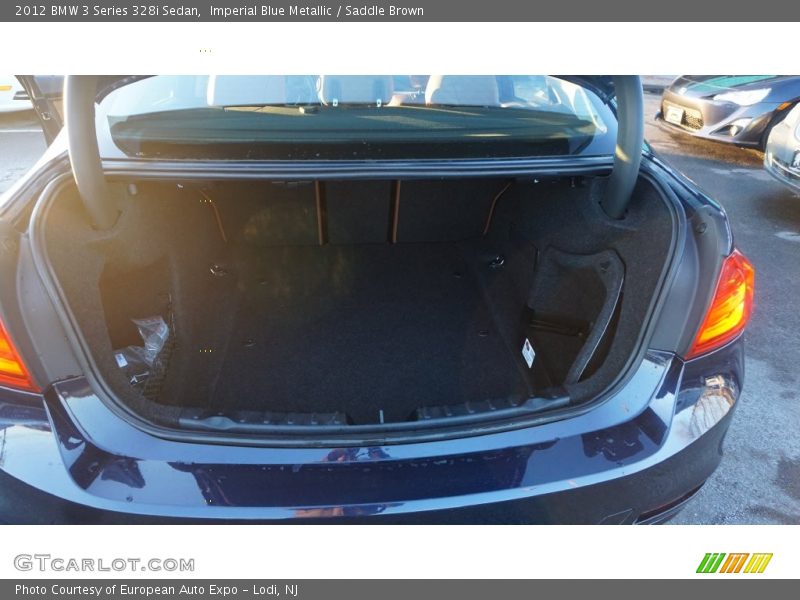 Imperial Blue Metallic / Saddle Brown 2012 BMW 3 Series 328i Sedan