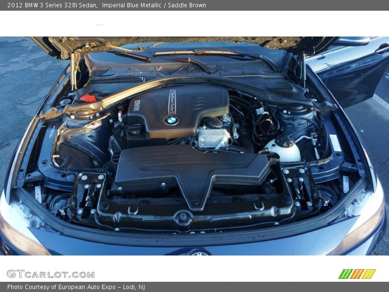 Imperial Blue Metallic / Saddle Brown 2012 BMW 3 Series 328i Sedan