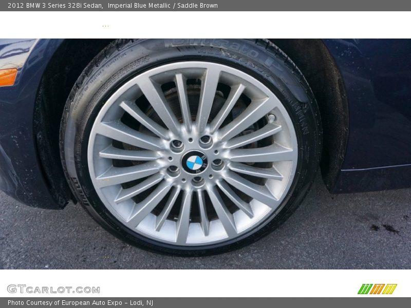 Imperial Blue Metallic / Saddle Brown 2012 BMW 3 Series 328i Sedan