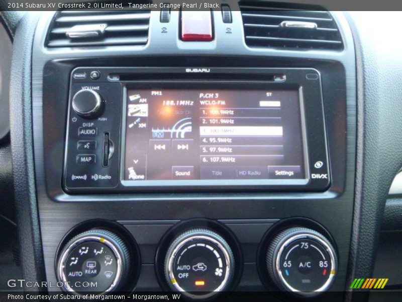Tangerine Orange Pearl / Black 2014 Subaru XV Crosstrek 2.0i Limited
