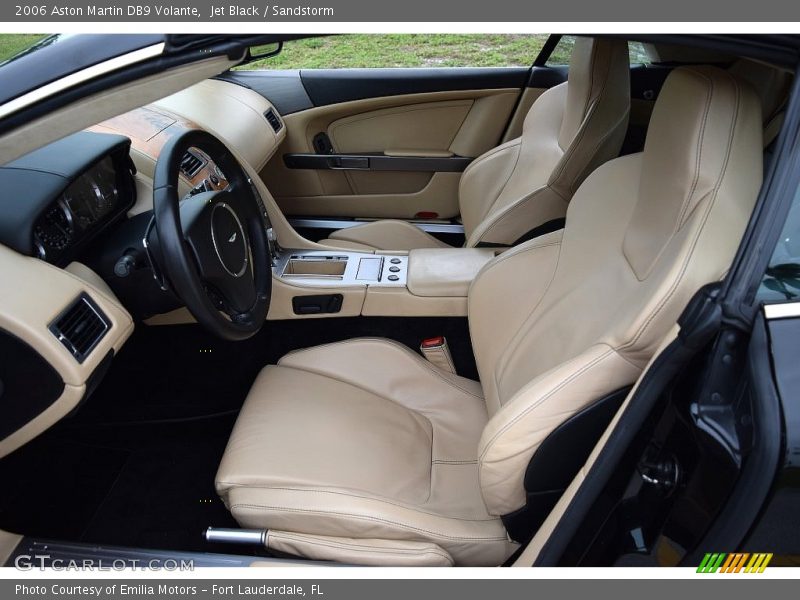 Jet Black / Sandstorm 2006 Aston Martin DB9 Volante