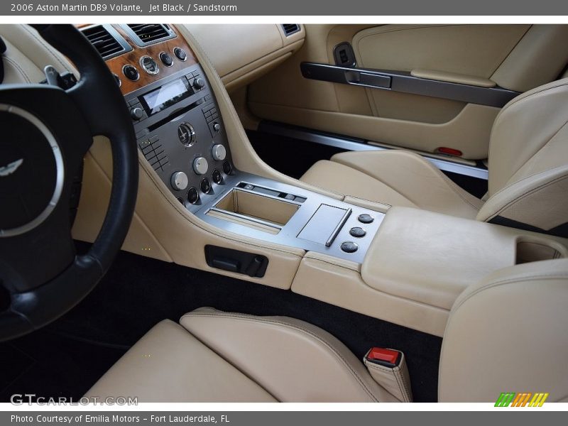 Jet Black / Sandstorm 2006 Aston Martin DB9 Volante
