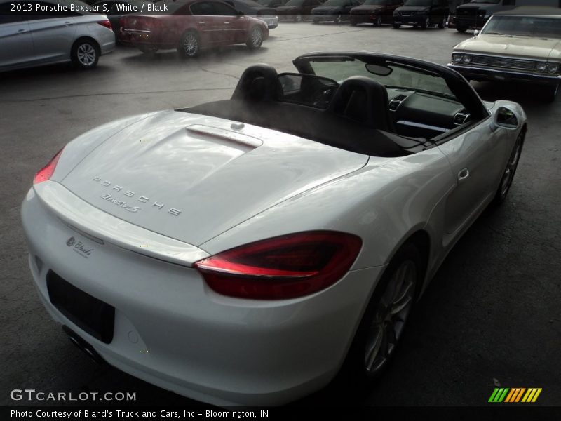 White / Black 2013 Porsche Boxster S