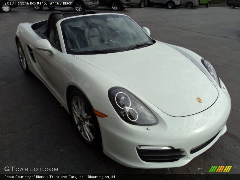 White / Black 2013 Porsche Boxster S