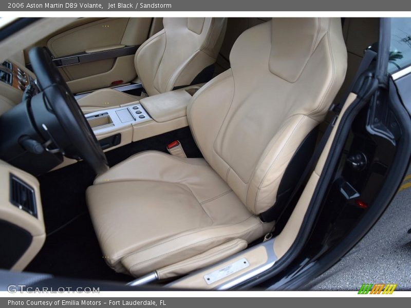 Jet Black / Sandstorm 2006 Aston Martin DB9 Volante