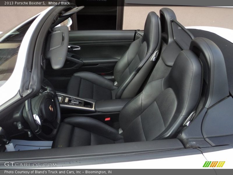 White / Black 2013 Porsche Boxster S