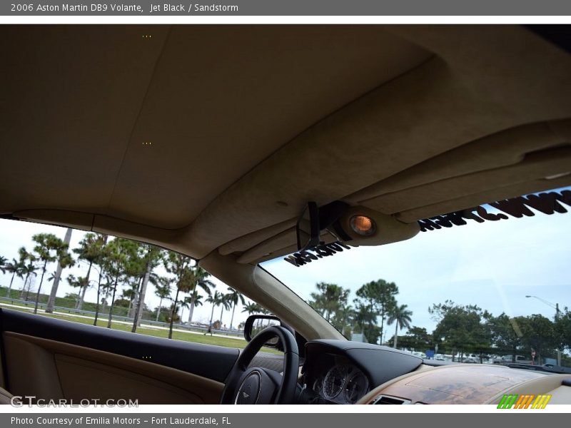 Jet Black / Sandstorm 2006 Aston Martin DB9 Volante