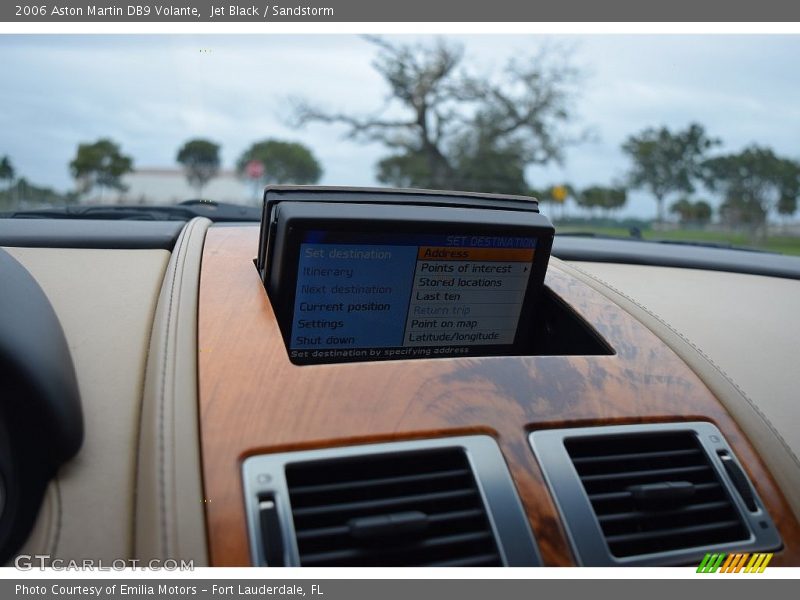 Jet Black / Sandstorm 2006 Aston Martin DB9 Volante
