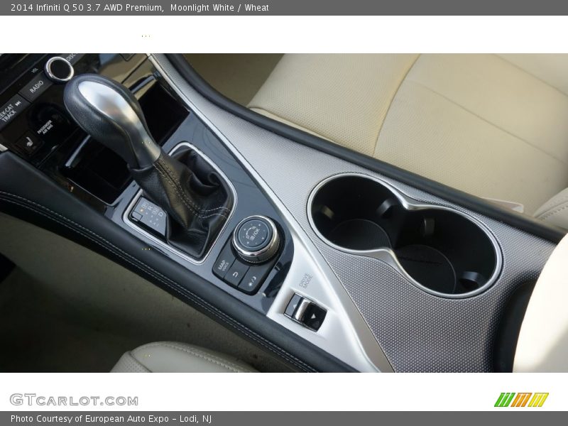 Moonlight White / Wheat 2014 Infiniti Q 50 3.7 AWD Premium
