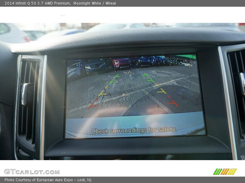 Moonlight White / Wheat 2014 Infiniti Q 50 3.7 AWD Premium