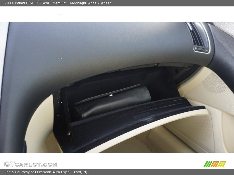 Moonlight White / Wheat 2014 Infiniti Q 50 3.7 AWD Premium