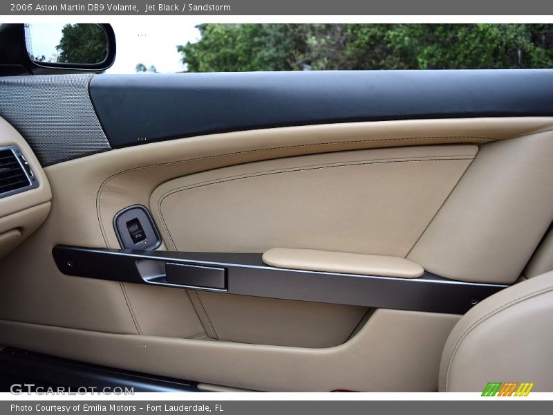 Jet Black / Sandstorm 2006 Aston Martin DB9 Volante