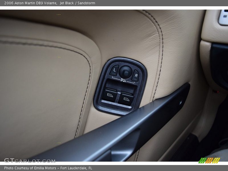 Jet Black / Sandstorm 2006 Aston Martin DB9 Volante