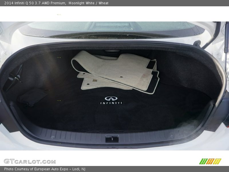 Moonlight White / Wheat 2014 Infiniti Q 50 3.7 AWD Premium
