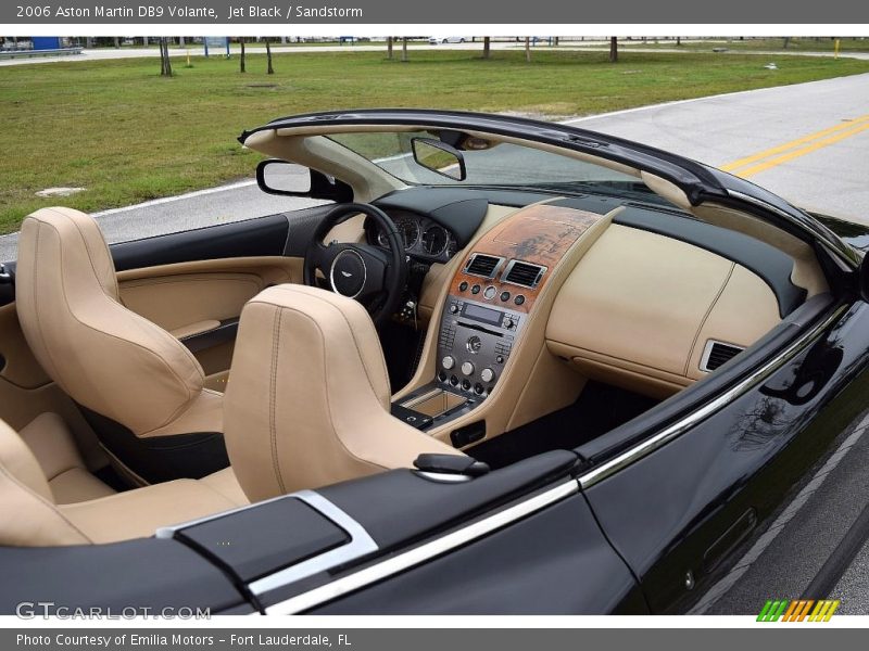 Jet Black / Sandstorm 2006 Aston Martin DB9 Volante