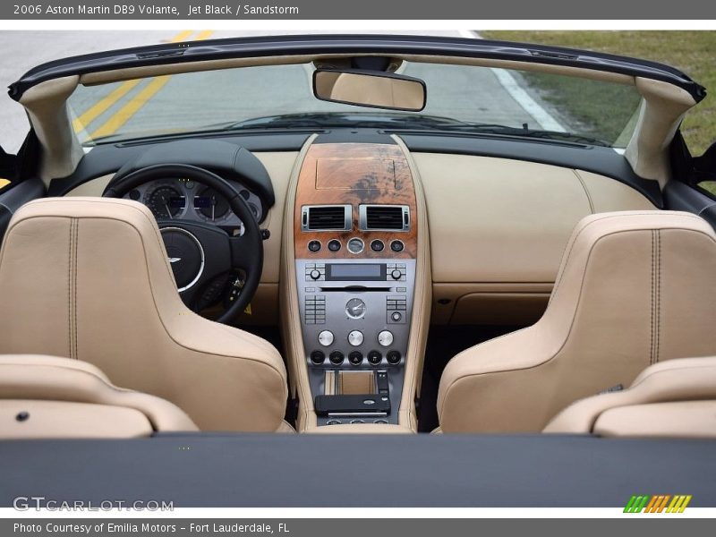 Jet Black / Sandstorm 2006 Aston Martin DB9 Volante
