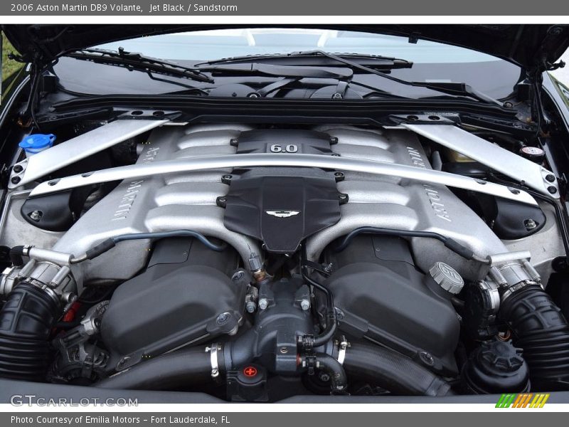  2006 DB9 Volante Engine - 6.0 Liter DOHC 48 Valve V12