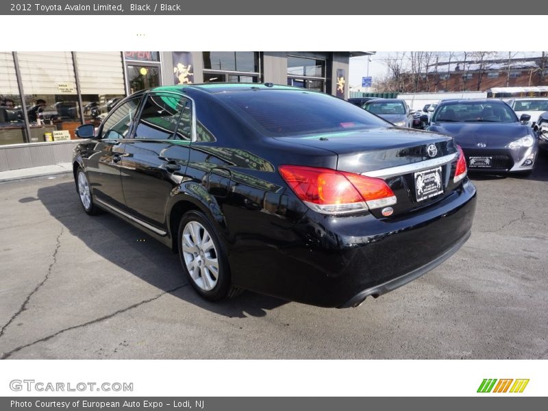 Black / Black 2012 Toyota Avalon Limited