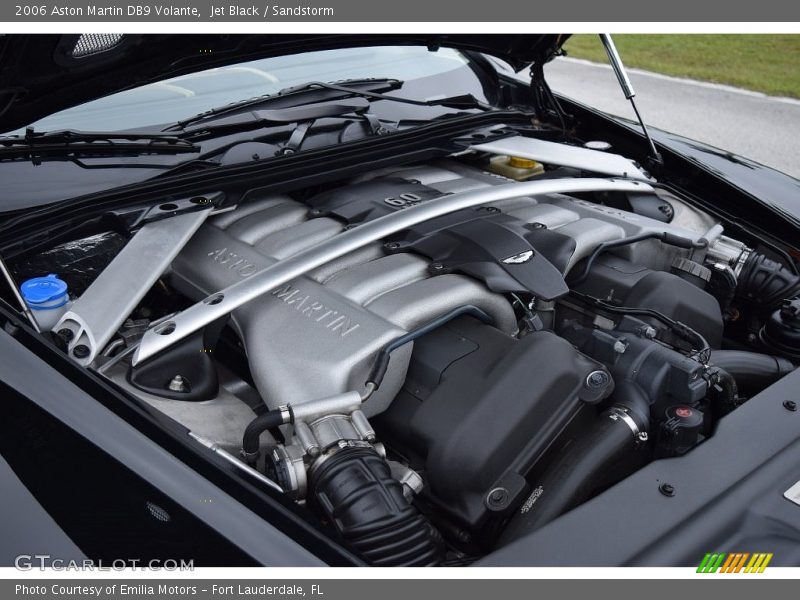  2006 DB9 Volante Engine - 6.0 Liter DOHC 48 Valve V12