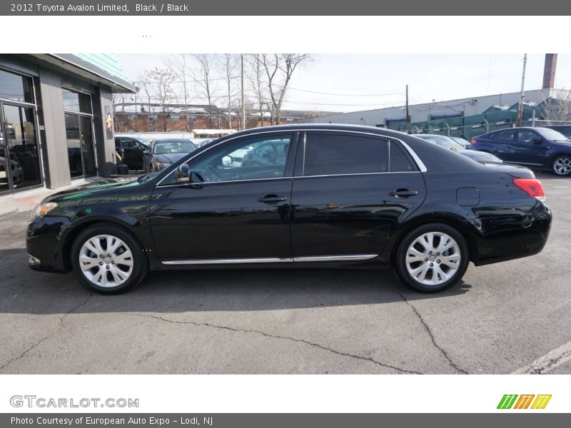 Black / Black 2012 Toyota Avalon Limited