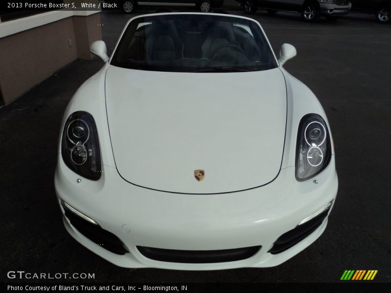 White / Black 2013 Porsche Boxster S