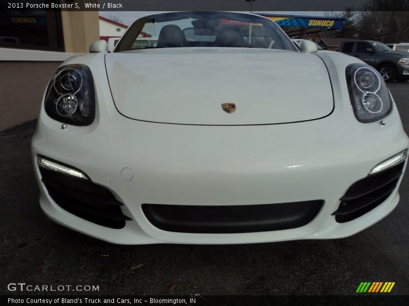 White / Black 2013 Porsche Boxster S