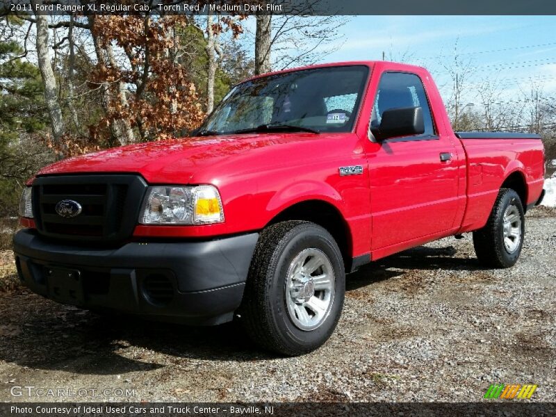 Torch Red / Medium Dark Flint 2011 Ford Ranger XL Regular Cab