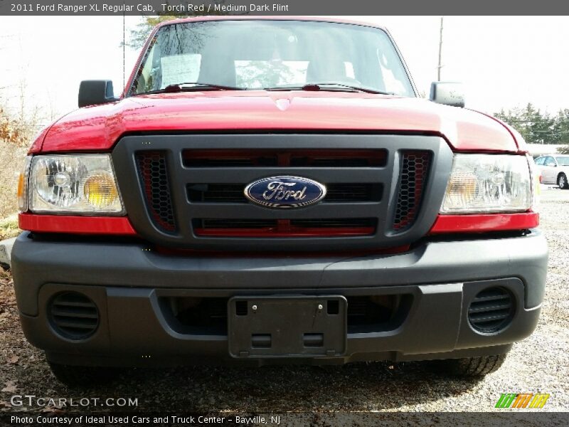 Torch Red / Medium Dark Flint 2011 Ford Ranger XL Regular Cab