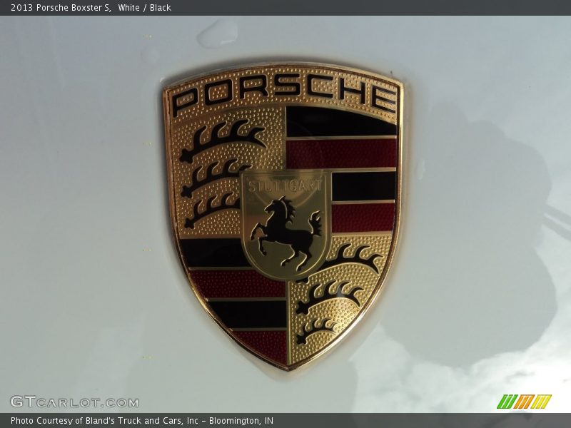 White / Black 2013 Porsche Boxster S