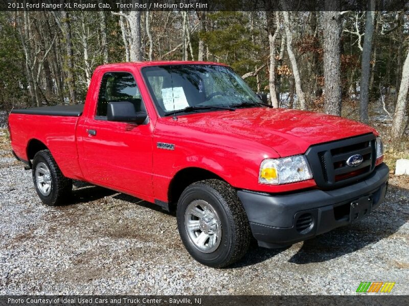 Front 3/4 View of 2011 Ranger XL Regular Cab