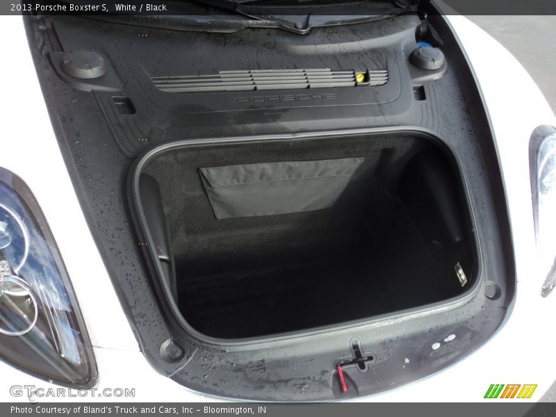 White / Black 2013 Porsche Boxster S