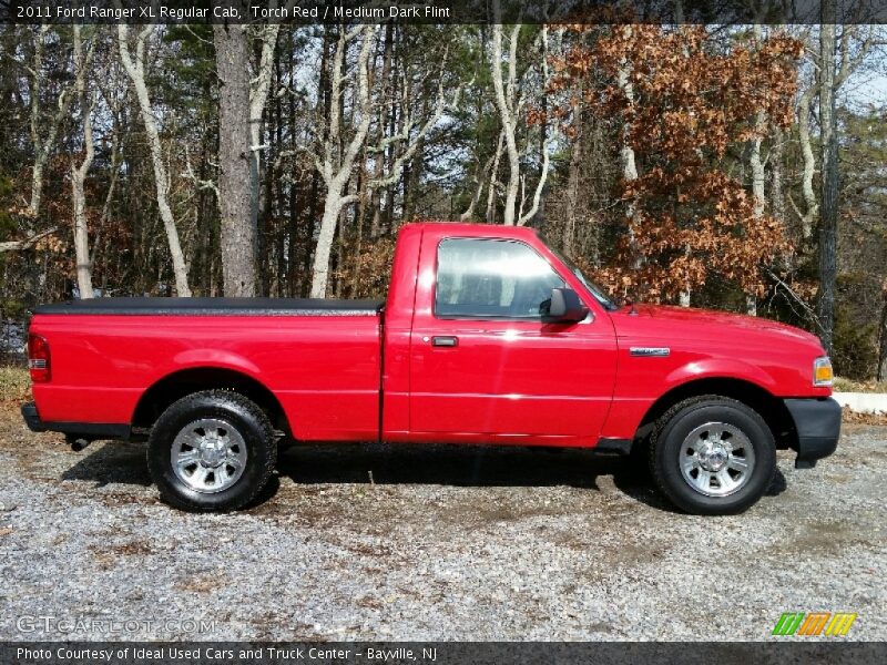 Torch Red / Medium Dark Flint 2011 Ford Ranger XL Regular Cab