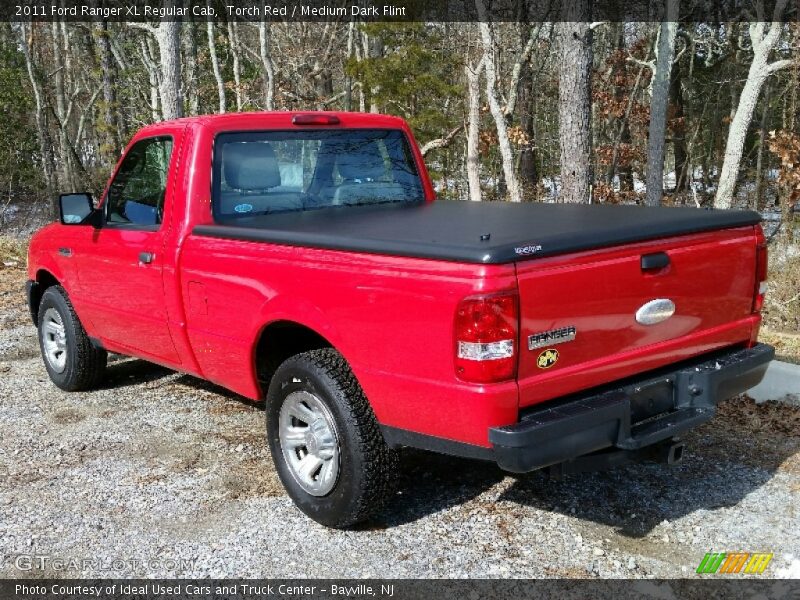 Torch Red / Medium Dark Flint 2011 Ford Ranger XL Regular Cab