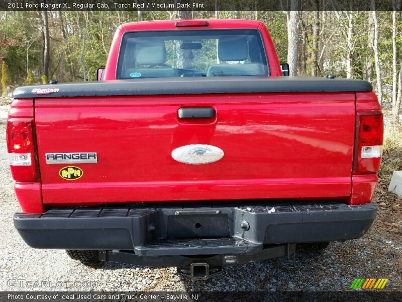 Torch Red / Medium Dark Flint 2011 Ford Ranger XL Regular Cab