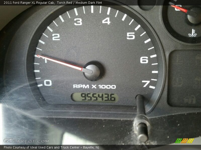 Torch Red / Medium Dark Flint 2011 Ford Ranger XL Regular Cab