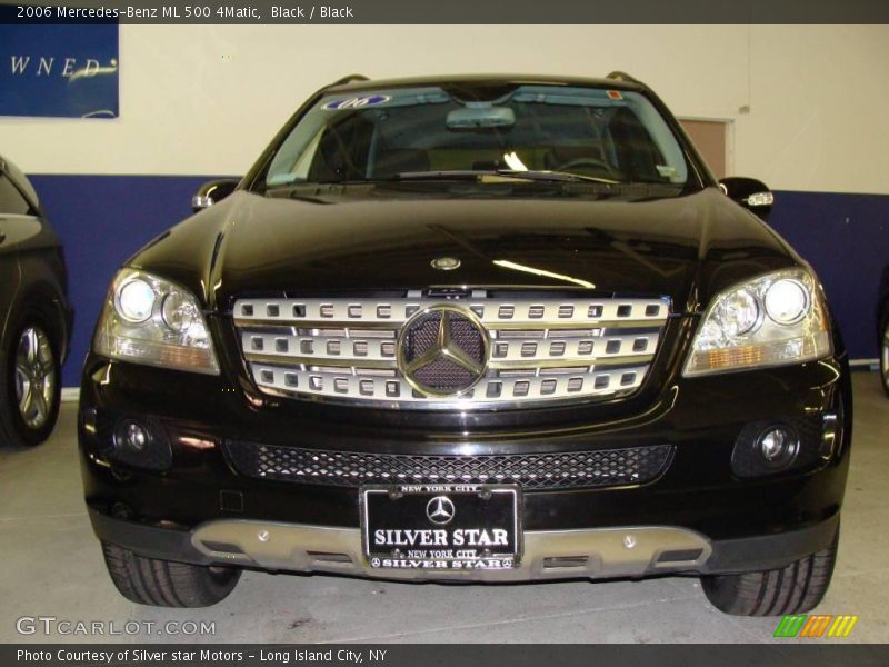 Black / Black 2006 Mercedes-Benz ML 500 4Matic