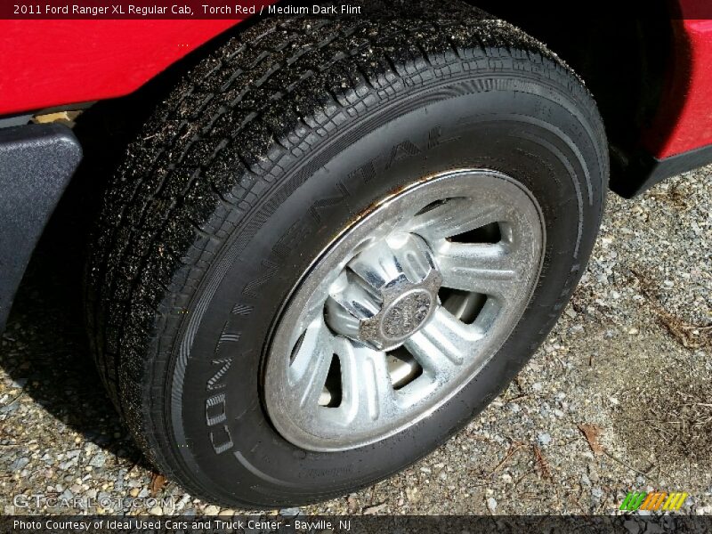 Torch Red / Medium Dark Flint 2011 Ford Ranger XL Regular Cab