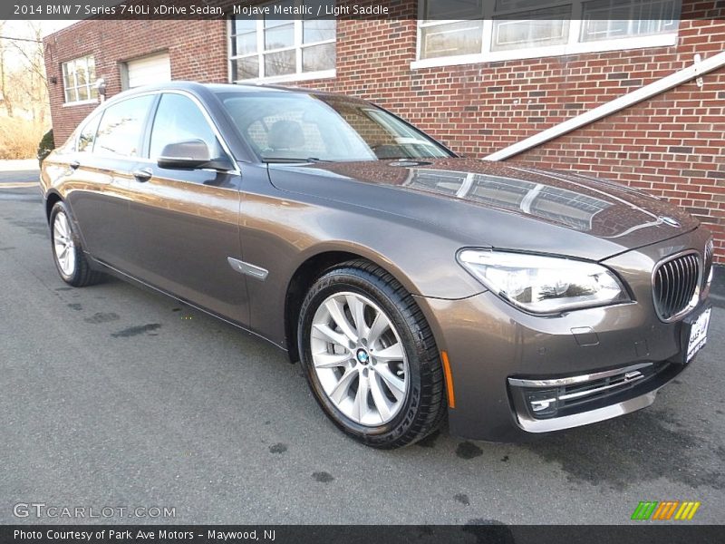 Front 3/4 View of 2014 7 Series 740Li xDrive Sedan