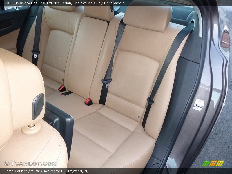 Mojave Metallic / Light Saddle 2014 BMW 7 Series 740Li xDrive Sedan