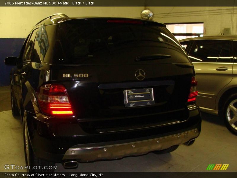 Black / Black 2006 Mercedes-Benz ML 500 4Matic