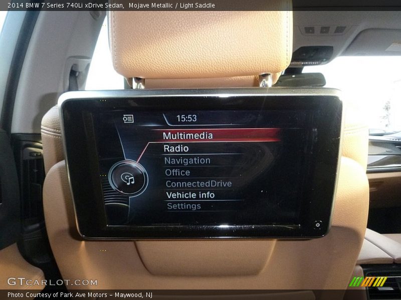 Mojave Metallic / Light Saddle 2014 BMW 7 Series 740Li xDrive Sedan