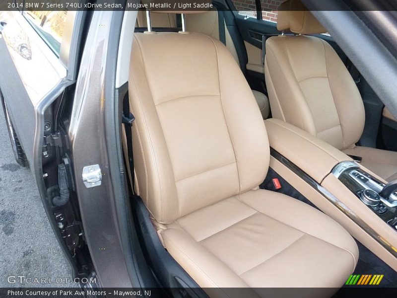 Mojave Metallic / Light Saddle 2014 BMW 7 Series 740Li xDrive Sedan