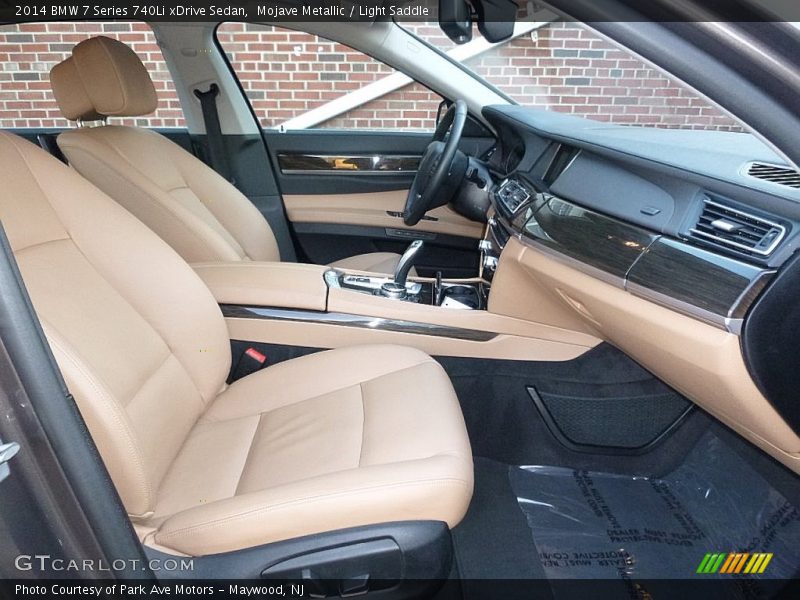 Mojave Metallic / Light Saddle 2014 BMW 7 Series 740Li xDrive Sedan