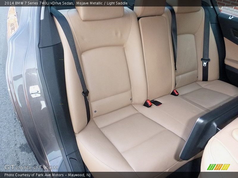 Mojave Metallic / Light Saddle 2014 BMW 7 Series 740Li xDrive Sedan