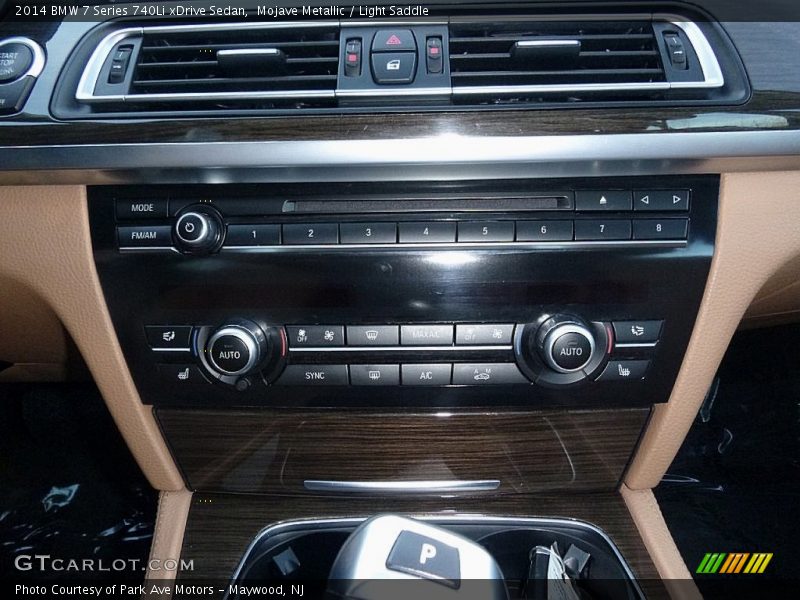 Mojave Metallic / Light Saddle 2014 BMW 7 Series 740Li xDrive Sedan