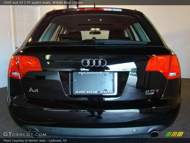 Brilliant Black / Ebony 2006 Audi A4 2.0T quattro Avant