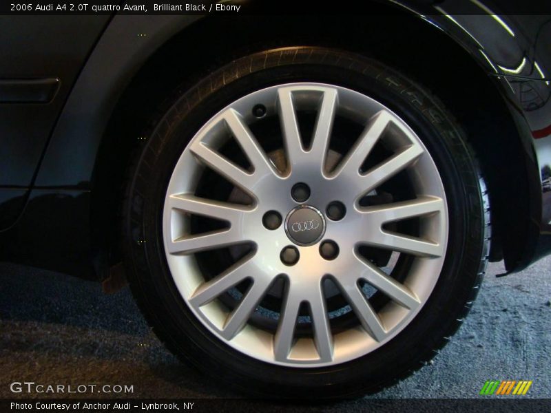 Brilliant Black / Ebony 2006 Audi A4 2.0T quattro Avant