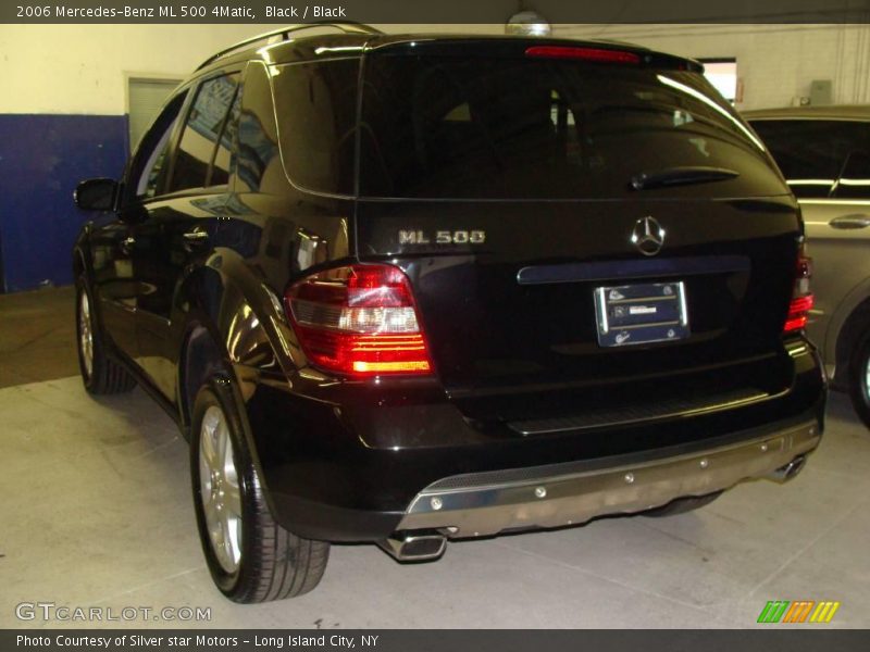 Black / Black 2006 Mercedes-Benz ML 500 4Matic